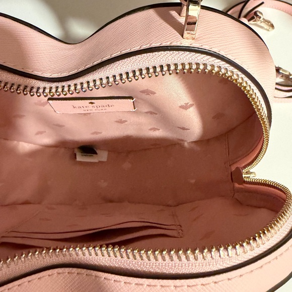 Kate Spade Blush Heart Crossbody Bag - Picture 9 of 14
